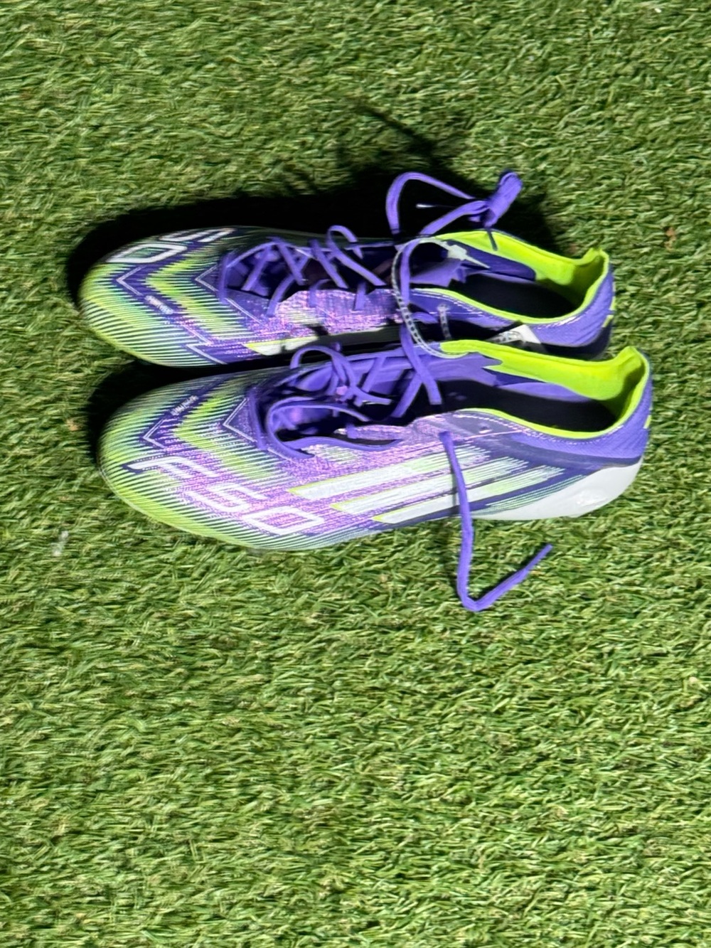 Men’s Size 10 adidas F50 Elite FG ‘Radiant Blaze Pack’ Soccer Cleats Without Bag